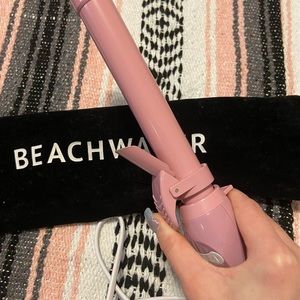 Pink sunset B-series beachwaver iron 1 inch